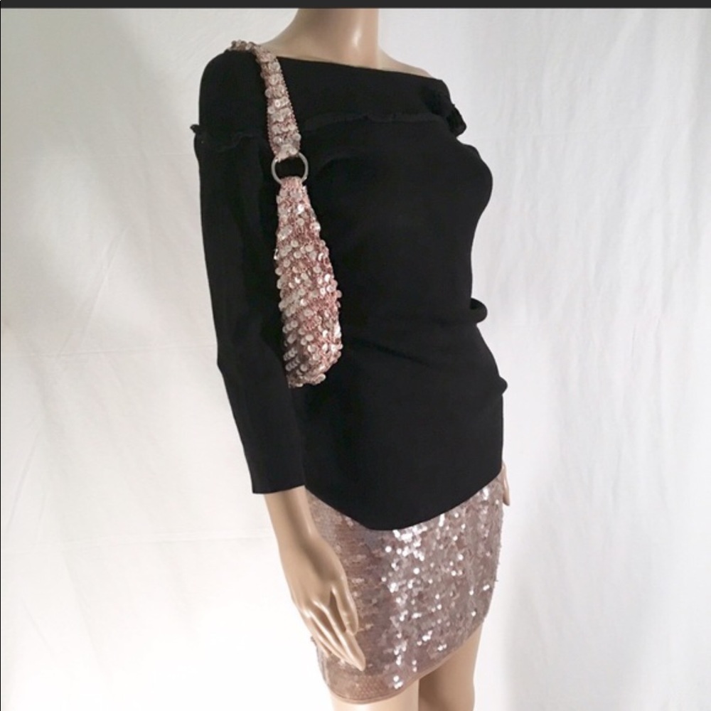 BCBG sequin skirt
